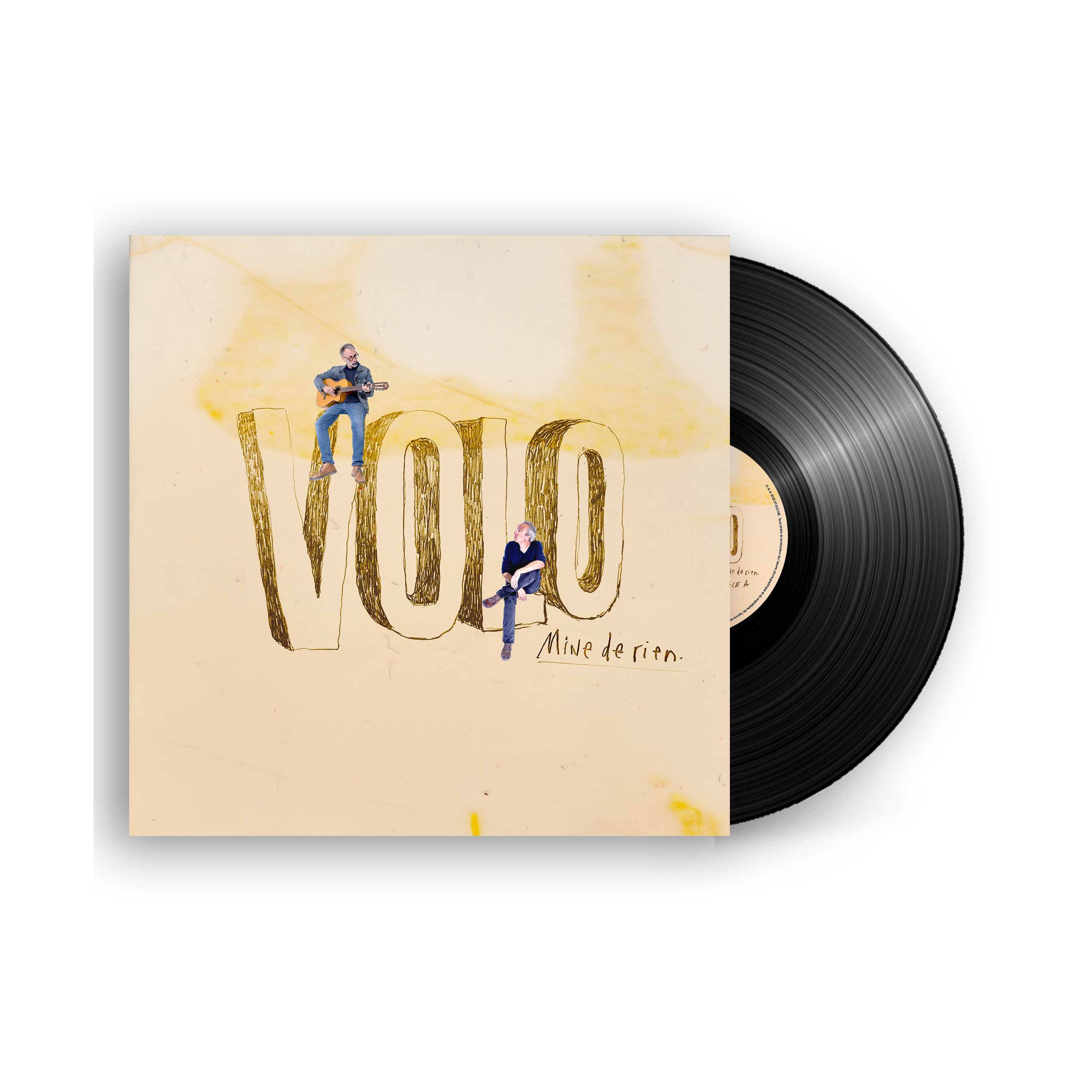 Vinyle “Mine de rien“